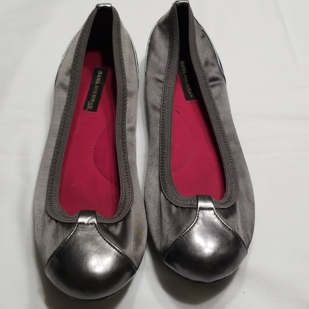 Dana Buchman Silver/Grey  Ballet flats - Picture 2 of 5